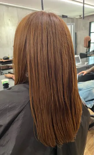 ロング カラー 永井 脩弥のヘアスタイル