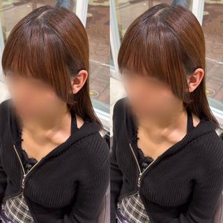 ロング ☁🫧レイヤー推し /沖春奈🪽🫧のヘアスタイル