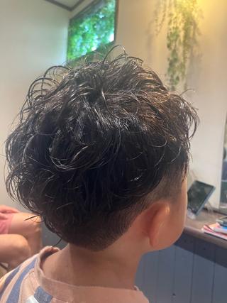パーマ キッズ Ray hair 春日部のヘアスタイル