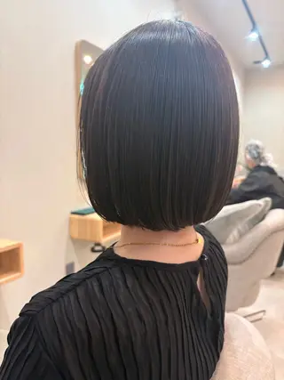 ショート 自然な矯正/ 小顔カット/森彪真のヘアスタイル