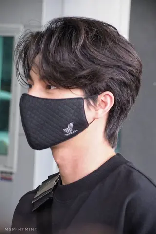 ミディアム 池田 京太のヘアスタイル