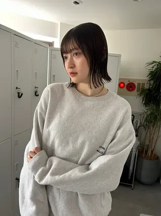 ミディアム カラー Hatsune 🐯レイヤーカットのヘアスタイル