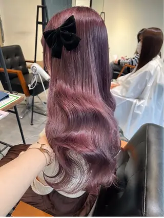 ロング カラー ‎Lby home 🪽mikuのヘアスタイル