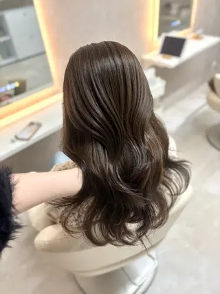 カラー 木下 ゆいなのヘアスタイル