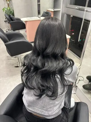 セミロング THE ECT 🌸濱吉優希🌸のヘアスタイル