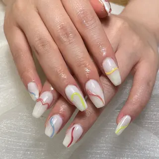 ネイル 富田 カネコのネイルデザイン