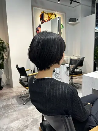 ショート 門崎未依/レイヤー/ メンズカット🪿🌼のヘアスタイル