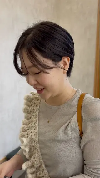 ショート 藤田 沙織のヘアスタイル
