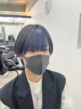 カラー ヘアアレンジ メンズ エクステ7:30〜 LuciA\5900のヘアスタイル
