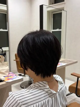 ショート ⭐️うる艶カラー 募集　まゆ⭐️のヘアスタイル