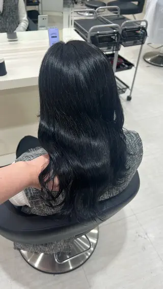 ミディアム カラー ヘアアレンジ 韓国レイヤー&ピンク 艶髪🩶maikoのヘアスタイル