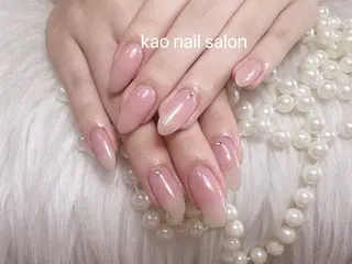 ネイル kao nail マグネット/長さだしのネイルデザイン