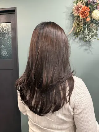 ロング 草野 奈扇のヘアスタイル