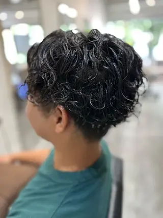 パーマ メンズ 福西晃希 【艶髪・髪質改善】のヘアスタイル