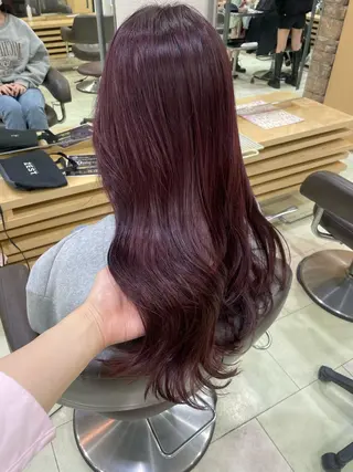 ロング カラー 🫧カット/パーマ /ネイル/かりん🫧のヘアスタイル
