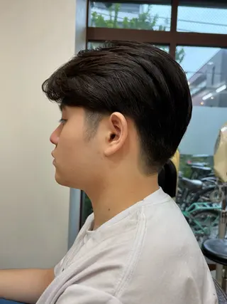 メンズ 💈直毛×ツイスパの プロ🥷清水真之介のヘアスタイル