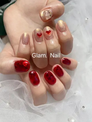 ネイル rina 💖長さ出し専門の店のネイルデザイン