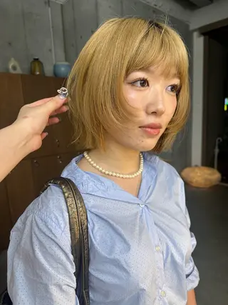 ミディアム karen 🌷名古屋、名駅のヘアスタイル