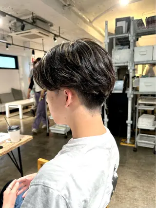 カラー パーマ メンズ 骨格補正施術/メンズ 専門美容師/YUYAのヘアスタイル
