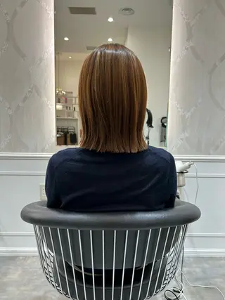 ミディアム 透明感カラー/ 梅田/Harukaのヘアスタイル