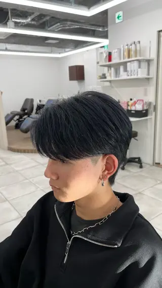 ショート パーマ メンズ 🏆メンズヘア特化 🥇代表りんぺーのヘアスタイル