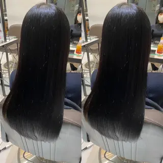 ロング 美髪矯正透明感カラー 江川 和輝のヘアスタイル