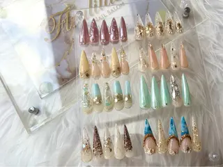 ネイル fleulilas 17時以降のみ予約可のネイルデザイン