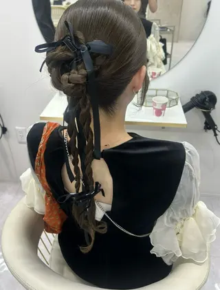 ヘアアレンジ LANA似合わせ カット🪐のヘアスタイル