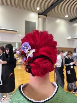 ヘアアレンジ 透明感️🫧寒色系/ ヘアアレンジ🎀ゆなのヘアスタイル