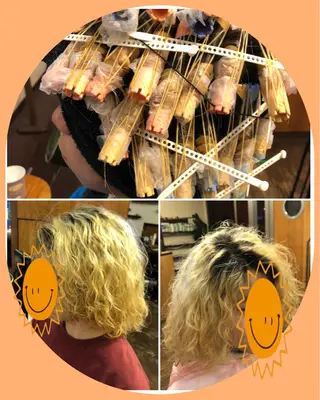 ミディアム パーマ メンズ 長谷川 薫のヘアスタイル