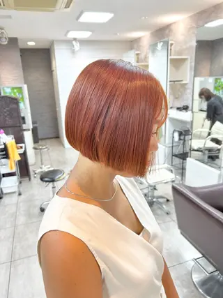ショート レイヤー/艶髪カラー 森本くるみのヘアスタイル