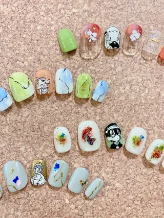 ネイル nail salon iroatsumeのネイルデザイン
