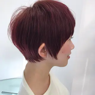 ショート カラー 大人女性ショート専門 tomodaのヘアスタイル