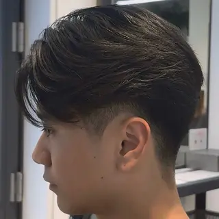 メンズ Sen メンズ毛流れ 梅田 茶屋町のヘアスタイル