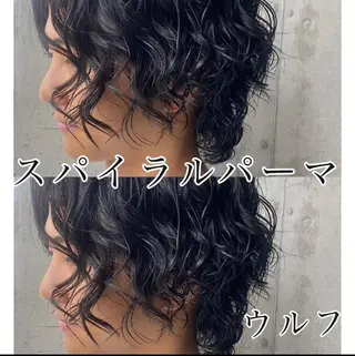 ミディアム パーマ メンズ 似合う髪型見つけます AYAKAのヘアスタイル