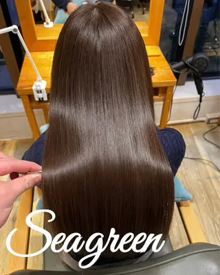 ロング カラー 髪質改善 高橋 勇樹のヘアスタイル