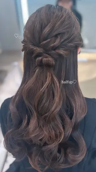 ヘアアレンジ ami omochaのヘアスタイル