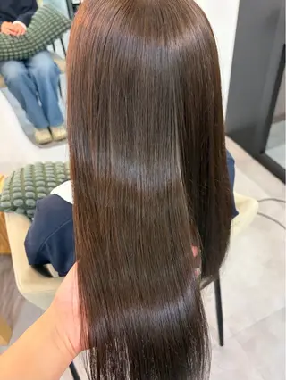 ロング カラー 駒場 まといのヘアスタイル