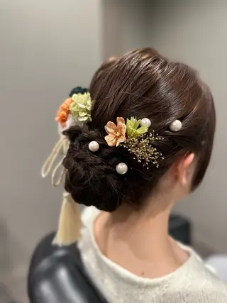 ヘアアレンジ 奥田 早織のヘアスタイル