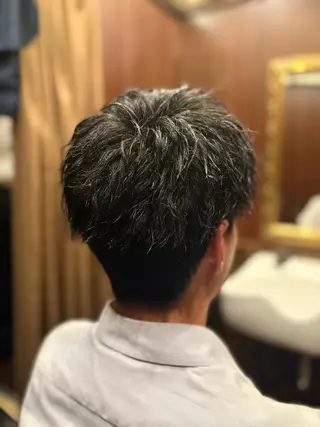 ショート パーマ メンズ HIROGINZA Yukinoのヘアスタイル