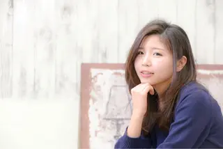 ロング 鈴木 悠のヘアスタイル