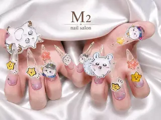 ネイル 長さだし専門店 M2 rikaのネイルデザイン