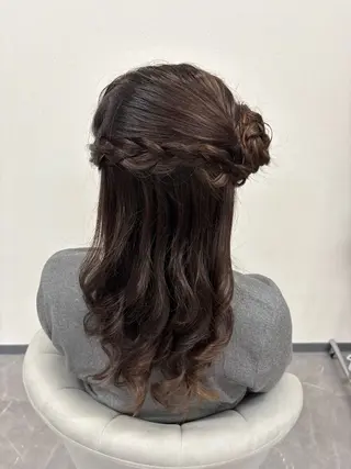 ヘアアレンジ ヘアサロン ミカヅキのヘアスタイル