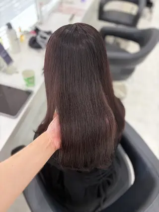 ロング カラー 💓色落ちまで綺麗な 垢抜けカラー💓のヘアスタイル