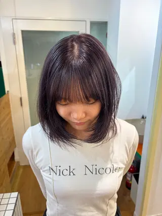 ミディアム カラー ❕マンツーマン施術❕ 🍊Moemiのヘアスタイル