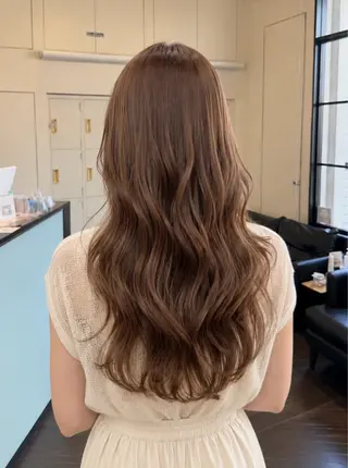 ロング Apa kabar 鳳店 店長 吉田裕のヘアスタイル