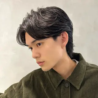 パーマ メンズ メンズ清潔感のプロ 💈メンズパーマ藤田のヘアスタイル