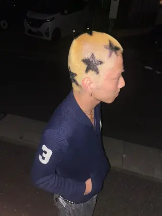 カラー 桝谷 来空のヘアスタイル