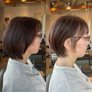 ショート 🍃ボブ&ショート 特化🍃髪質改善🍃のヘアスタイル