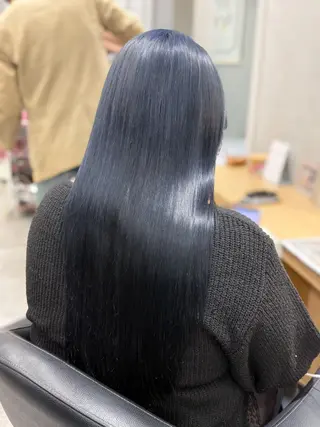 ロング カラー 巻ける髪質改善🫧ハ イライト/永田汰伊智のヘアスタイル